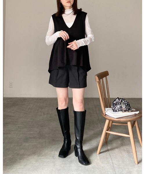 【全3色】シースルーハイネック長袖カットソー シルバー ピンク ブラック【see-h111102top】(mja)(221122) 楽天市場】【BEST ITEM】【全3色】シースルーハイネック長袖