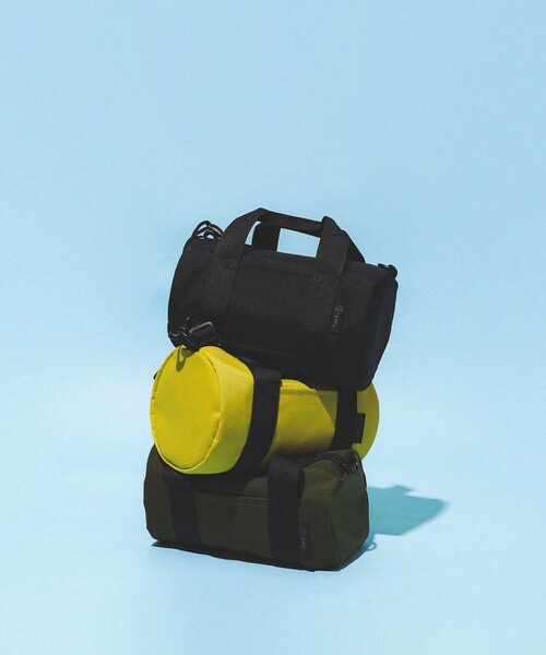 bpr BEAMS(ビーピーアール ビームス )の「【別注】SML / ROLL BOSTON BAG(ショルダーバッグ・レディース・ブルー/オレンジ/イエロー/パープル/オリーブ/ブラック・ONE SIZE)」の1枚目の写真