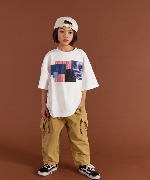 イマゴ / 異素材パッチワークTシャツ イマゴ / 異素材パッチワークTシャツ | BRAND,Emago | アバン