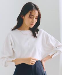 grove | 【MW／抗ピル】センターシームドルマンプルオーバー(ニット/セーター)