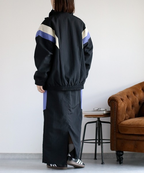 cepo（セポ）の「〈セットアップ可能〉グログラングラデーションナイロンブルゾン（ブルゾン・レディース・ブラック/オフホワイト・M）」の17枚目の写真