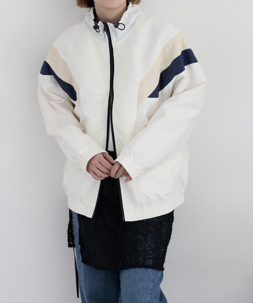 cepo（セポ）の「〈セットアップ可能〉グログラングラデーションナイロンブルゾン（ブルゾン・レディース・ブラック/オフホワイト・M）」の21枚目の写真