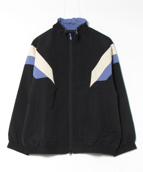 cepo（セポ）の「〈セットアップ可能〉グログラングラデーションナイロンブルゾン（ブルゾン・レディース・ブラック/オフホワイト・M）」の4枚目の写真