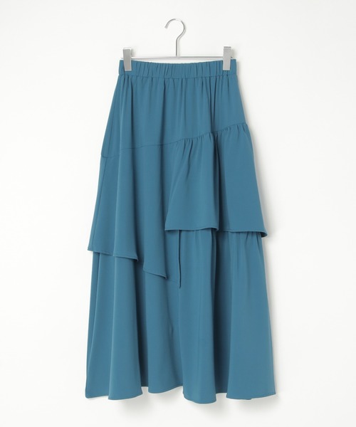 notch.（ノッチ）の「【sweet web掲載】アシメティアードスカート（スカート・レディース・ブラック/ブルー/チェック・M/TM）」の21枚目の写真