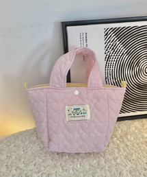 Mignonjour/ハートキルティングミニトートバッグ M2670