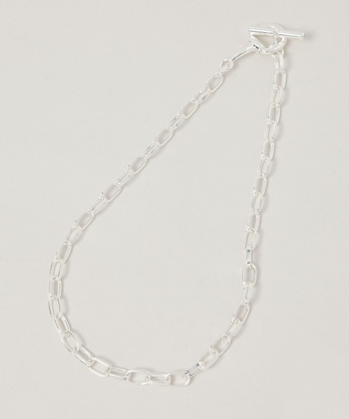 RAGEBLUE（レイジブルー）の「ビットパーツ/オーバーチェーンネックレス（ネックレス・メンズ・その他1/ホワイト・FREE）」の4枚目の写真