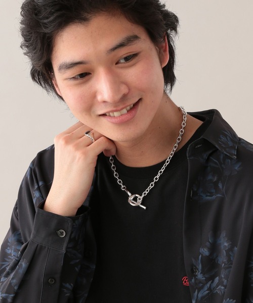 RAGEBLUE（レイジブルー）の「ビットパーツ/オーバーチェーンネックレス（ネックレス・メンズ・その他1/ホワイト・FREE）」の13枚目の写真