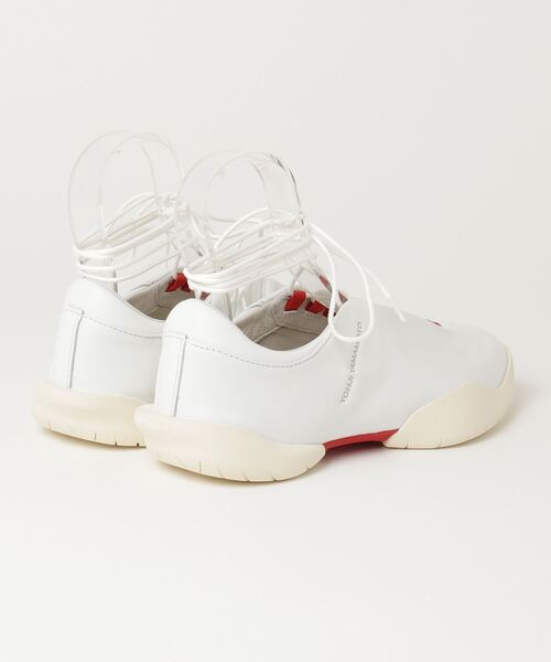 【関税込み】Y-3 オフホワイト＆レッド Regu スニーカー セール】Y-3 REGU MARY JANE（スニーカー）｜Y-3（ワイスリー