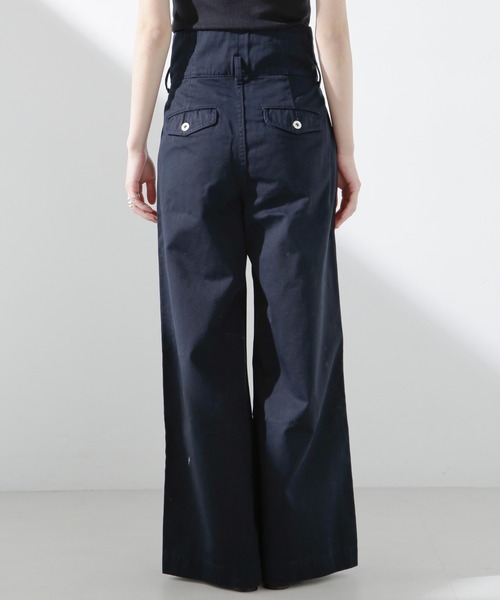 NANO universe(ナノユニバース)の「コルセットバギーチノパンツ(チノパンツ・レディース・ベージュ/ネイビー・S/M)」の21枚目の写真