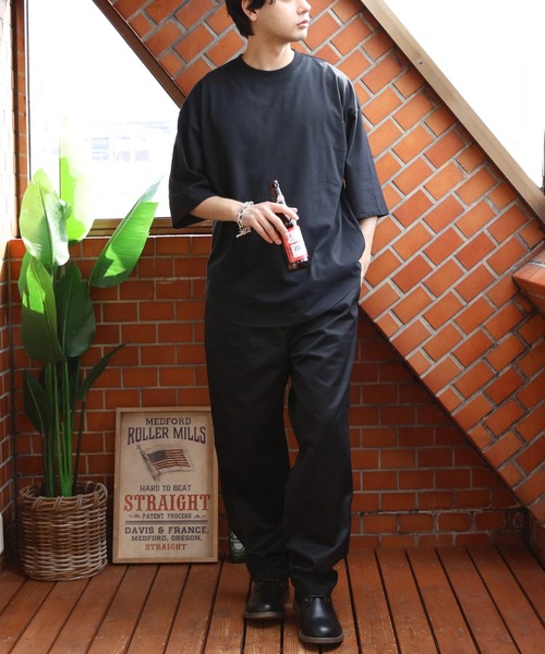８(eight)（エイト）の「シェフパンツ（チノパンツ・メンズ・ブラック/カーキ/ブラック系その他/ネイビー/ベージュ/ブルー系その他・SMALL/MEDIUM/LARGE/X-LARGE）」の14枚目の写真