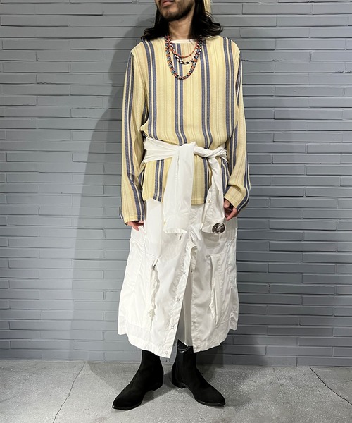 DIET BUTCHER（ダイエットブッチャー）の「DIET BUTCHER/ダイエットブッチャー  Cropped cargo pants カーゴパンツ（カーゴパンツ・メンズ・アッシュ/ホワイト/ブラック系1/ブラック系2・2/1）」の5枚目の写真