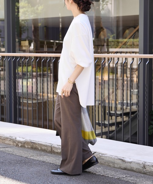 新品 完売品 リヴドロワ カットジョーゼットプルオーバー ホワイト