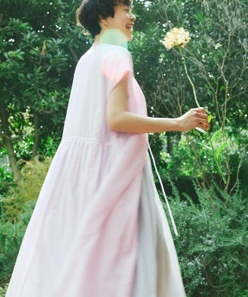 conges payes ADIEU TRISTESSE(コンジェ ペイエ アデュートリステス)の「カシュクールワンピース(ワンピース・レディース・ピンク系その他/ブラック系その他/ブルー系その他・L/M)」の7枚目の写真