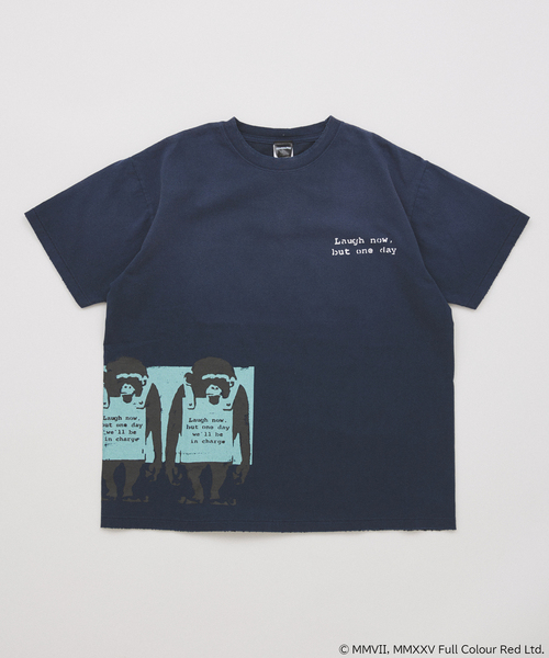 JOURNAL STANDARD(ジャーナルスタンダード)の「BRANDALISED プリントTシャツ(Tシャツ/カットソー・メンズ・ブラック系その他/ブラック/ホワイト×ホワイト/ホワイト系その他/ブラウン/ブラックミックス/ネイビー・SMALL/MEDIUM/LARGE)」の7枚目の写真