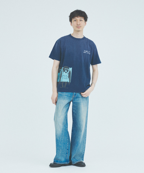 JOURNAL STANDARD(ジャーナルスタンダード)の「BRANDALISED プリントTシャツ(Tシャツ/カットソー・メンズ・ブラック系その他/ブラック/ホワイト×ホワイト/ホワイト系その他/ブラウン/ブラックミックス/ネイビー・SMALL/MEDIUM/LARGE)」の22枚目の写真
