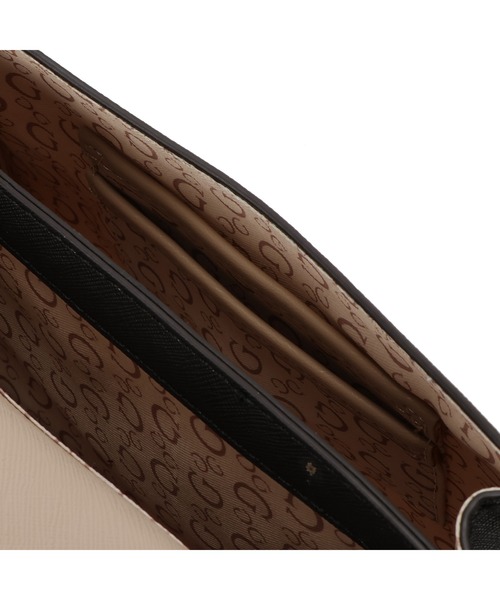 Guess（ゲス）の「LOWEN Top Handle Crossbody クロスボディバッグ（ショルダーバッグ・レディース・ベージュ・ONE SIZE）」の16枚目の写真