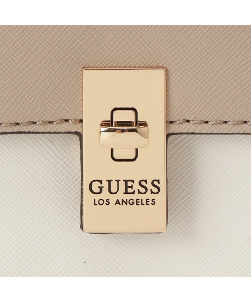 Guess（ゲス）の「LOWEN Top Handle Crossbody クロスボディバッグ（ショルダーバッグ・レディース・ベージュ・ONE SIZE）」の2枚目の写真