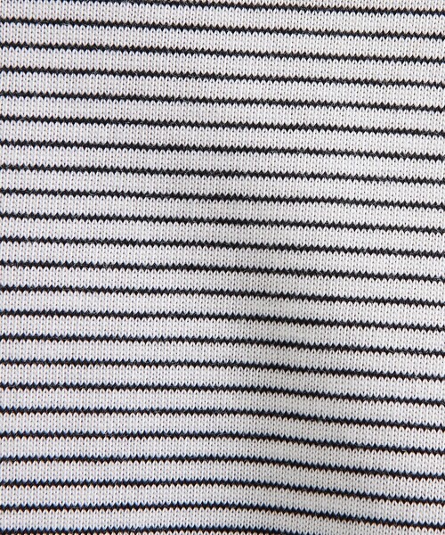 MONKEY TIME(モンキータイム)の「<VATANLOOP × monkey time> オーガニック ボーダー Tシャツ(Tシャツ/カットソー・メンズ・ダークグレー/ホワイト/ブラック・XL/L/M/S)」の10枚目の写真