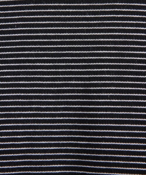 MONKEY TIME(モンキータイム)の「<VATANLOOP × monkey time> オーガニック ボーダー Tシャツ(Tシャツ/カットソー・メンズ・ダークグレー/ホワイト/ブラック・XL/L/M/S)」の12枚目の写真