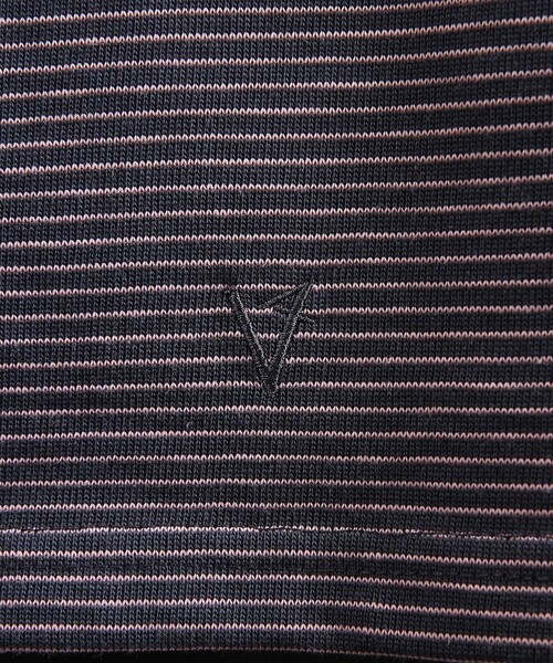 MONKEY TIME(モンキータイム)の「<VATANLOOP × monkey time> オーガニック ボーダー Tシャツ(Tシャツ/カットソー・メンズ・ダークグレー/ホワイト/ブラック・XL/L/M/S)」の6枚目の写真