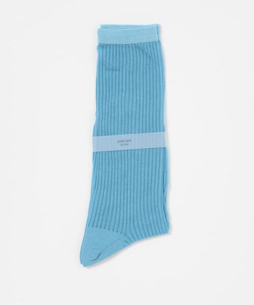 RODE SKO（ロデスコ）の「PIEDI NUDI　HARINUKI HIGH SOCKS（ソックス/靴下・レディース・ブルー/ホワイト系その他/ネイビー・-）」の10枚目の写真