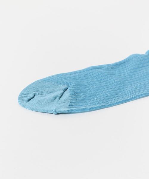 RODE SKO（ロデスコ）の「PIEDI NUDI　HARINUKI HIGH SOCKS（ソックス/靴下・レディース・ブルー/ホワイト系その他/ネイビー・-）」の11枚目の写真