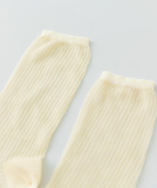 RODE SKO（ロデスコ）の「PIEDI NUDI　HARINUKI HIGH SOCKS（ソックス/靴下・レディース・ブルー/ホワイト系その他/ネイビー・-）」の14枚目の写真