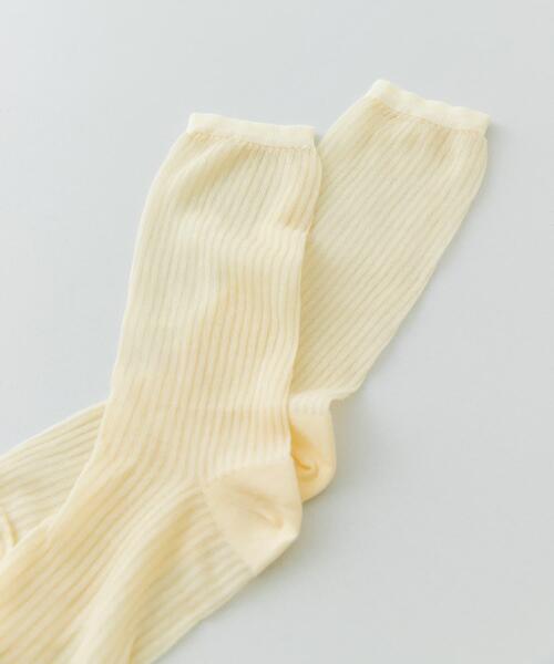 RODE SKO（ロデスコ）の「PIEDI NUDI　HARINUKI HIGH SOCKS（ソックス/靴下・レディース・ブルー/ホワイト系その他/ネイビー・-）」の15枚目の写真