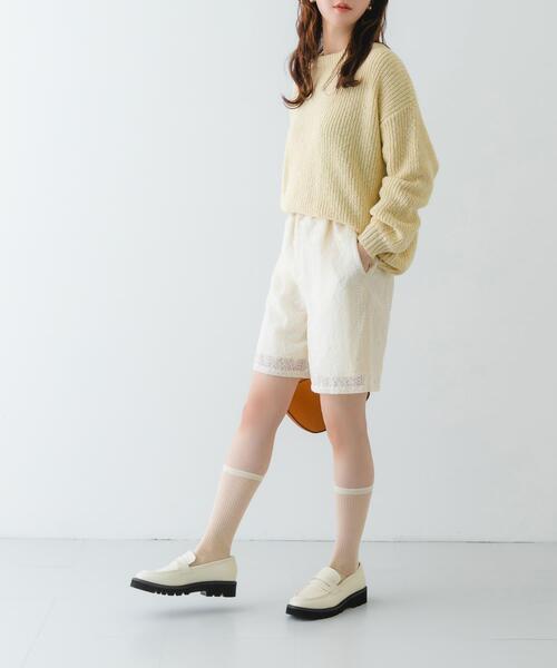 RODE SKO（ロデスコ）の「PIEDI NUDI　HARINUKI HIGH SOCKS（ソックス/靴下・レディース・ブルー/ホワイト系その他/ネイビー・-）」の19枚目の写真