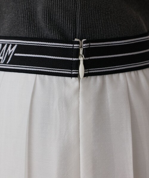 Diagram（ダイアグラム）の「マットシアープリーツスカート（スカート・レディース・ブルー/ホワイト・36/38）」の15枚目の写真