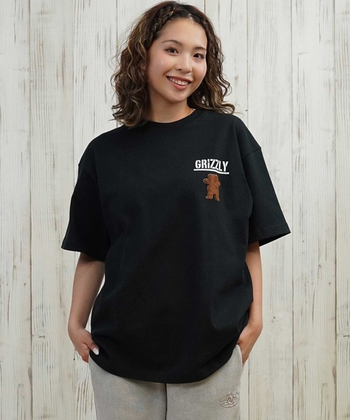 GRIZZLY(グリズリー)の「【ユニセックス】GRIZZLY/グリズリー オーバーサイズ/バックプリントTシャツ G25SS1435(Tシャツ/カットソー・レディース・ブラック/ホワイト・M/L)」の7枚目の写真
