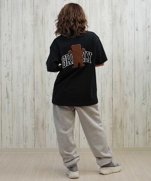 GRIZZLY(グリズリー)の「【ユニセックス】GRIZZLY/グリズリー オーバーサイズ/バックプリントTシャツ G25SS1435(Tシャツ/カットソー・レディース・ブラック/ホワイト・M/L)」の11枚目の写真