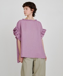 HOUSE OF LOTUS フリルTシャツ セール】フレスカオーバーサイズTシャツ（Tシャツ/カットソー