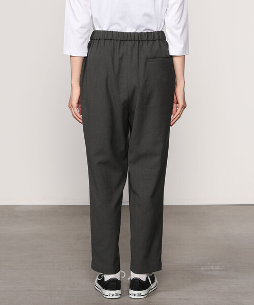 MORRIS & SONS 23ss リネンタックパンツ MORRIS & SONS | リネン タックパンツ WOMEN（その他パンツ