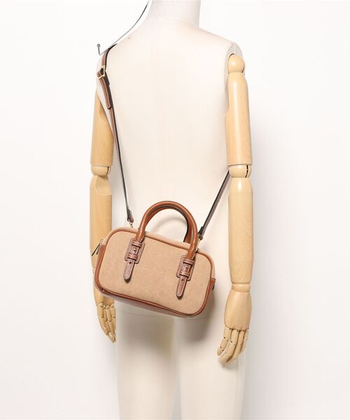 MARCO BIANCHINI（マルコビアンチーニ）の「ＭＡＲＣＯボストン（ボストンバッグ・レディース・キャメル・FREE）」の17枚目の写真