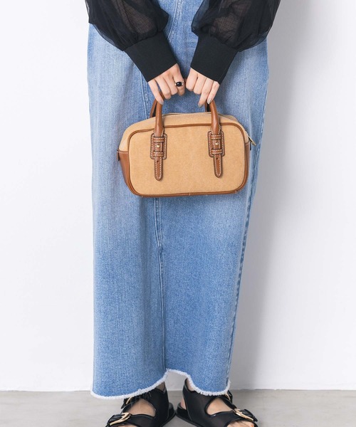 MARCO BIANCHINI（マルコビアンチーニ）の「ＭＡＲＣＯボストン（ボストンバッグ・レディース・キャメル・FREE）」の8枚目の写真