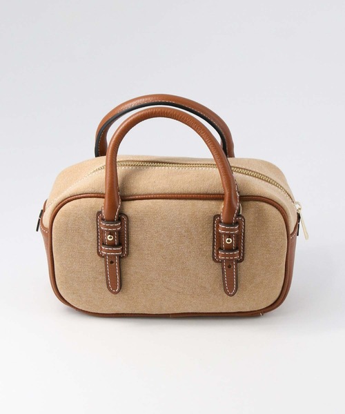 MARCO BIANCHINI（マルコビアンチーニ）の「ＭＡＲＣＯボストン（ボストンバッグ・レディース・キャメル・FREE）」の4枚目の写真