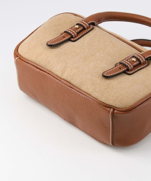 MARCO BIANCHINI（マルコビアンチーニ）の「ＭＡＲＣＯボストン（ボストンバッグ・レディース・キャメル・FREE）」の3枚目の写真