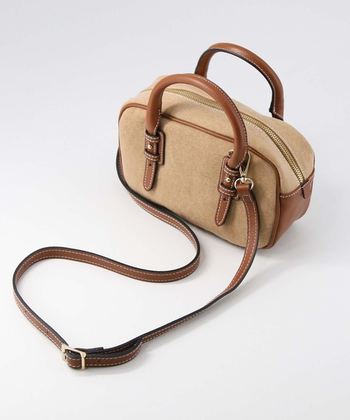 MARCO BIANCHINI（マルコビアンチーニ）の「ＭＡＲＣＯボストン（ボストンバッグ・レディース・キャメル・FREE）」の12枚目の写真