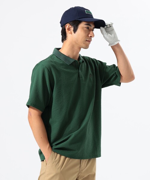 BEAMS GOLF(ビームスゴルフ)の「ORANGE LABEL / ドットエア(R)ポロシャツ(ポロシャツ・メンズ・グレー/グリーン/ネイビー・SMALL/MEDIUM/LARGE/X-LARGE)」の12枚目の写真