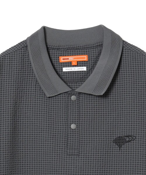 BEAMS GOLF(ビームスゴルフ)の「ORANGE LABEL / ドットエア(R)ポロシャツ(ポロシャツ・メンズ・グレー/グリーン/ネイビー・SMALL/MEDIUM/LARGE/X-LARGE)」の19枚目の写真