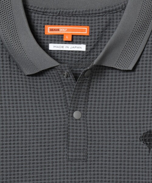BEAMS GOLF(ビームスゴルフ)の「ORANGE LABEL / ドットエア(R)ポロシャツ(ポロシャツ・メンズ・グレー/グリーン/ネイビー・SMALL/MEDIUM/LARGE/X-LARGE)」の20枚目の写真