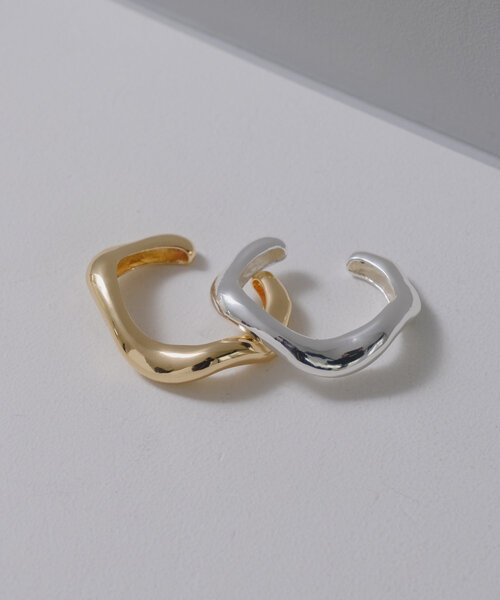 Kastane（カスタネ）の「【fiw.】ウェーブバングル（バングル/リストバンド・レディース・ゴールド/シルバー・FREE）」の9枚目の写真