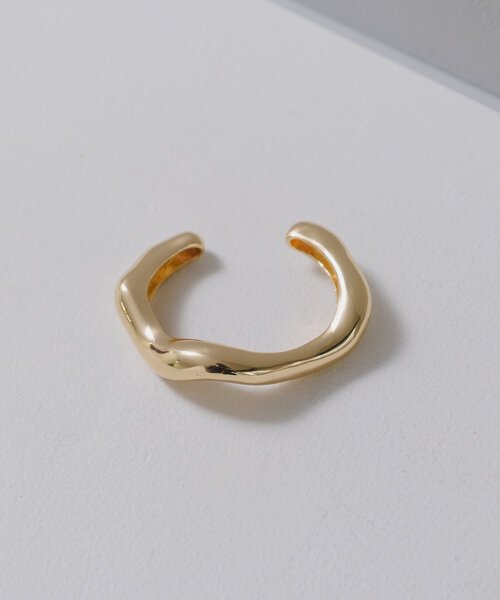 Kastane（カスタネ）の「【fiw.】ウェーブバングル（バングル/リストバンド・レディース・ゴールド/シルバー・FREE）」の11枚目の写真