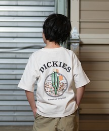 Dickies(�f�B�b�L�[�Y)��Dickies/�f�B�b�L�[�Y DK MS ����� PRINT S/S T �L�b�Y T�V���c 81220100(T�V���c/�J�b�g�\�[)