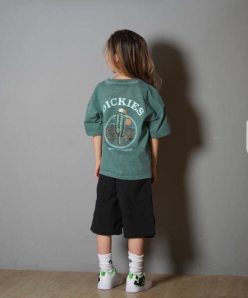 Dickies(ディッキーズ)の「Dickies/ディッキーズ DK MS サボテン PRINT S/S T キッズ Tシャツ 81220100(Tシャツ/カットソー・キッズ・グリーン/ホワイト/ブラック・160cm/150cm/140cm/130cm)」の22枚目の写真