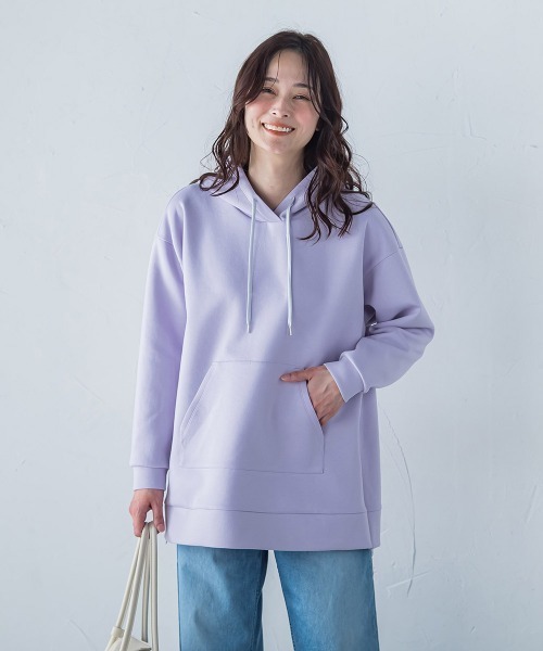 セール】【WEB限定】エアフィールスムースパーカー≪洗濯機で