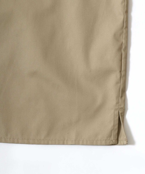 Dickies（ディッキーズ）の「Dickies/ディッキーズ オーバーサイズ TCツイル ワンポイントロゴ刺繍 ワークシャツ レディース メンズ（シャツ/ブラウス・メンズ・ブラック/ブルーグリーン/ベージュ/チャコール・LL/L/M）」の10枚目の写真
