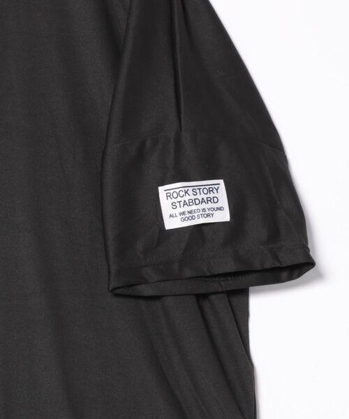 BLANC FICELLE（ブランフィセル）の「ソフトな　オーバーサイス　ロング丈　Tシャツ（Tシャツ/カットソー・レディース・ブラック/グリーン/グレー/オレンジ・FREE）」の6枚目の写真