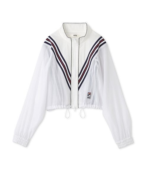 FURFUR（ファーファー）【FILAコラボ】トラックジャケット　ホワイト FURFUR（ファーファー）【FILAコラボ】トラックジャケット